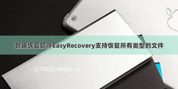 数据恢复软件EasyRecovery支持恢复所有类型的文件