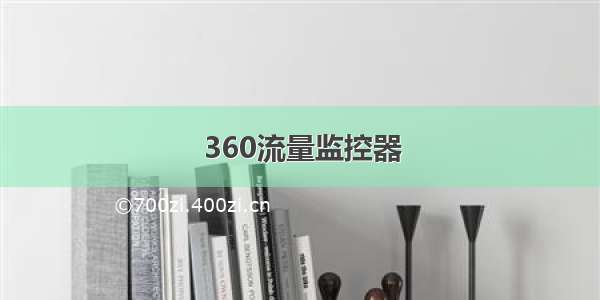 360流量监控器