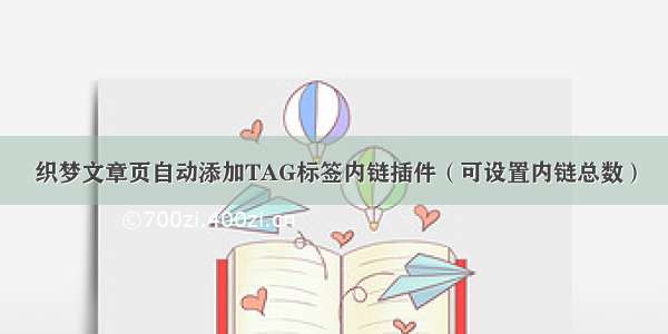 织梦文章页自动添加TAG标签内链插件（可设置内链总数）