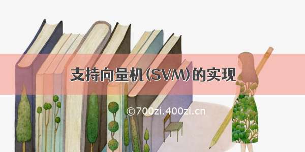 支持向量机(SVM)的实现