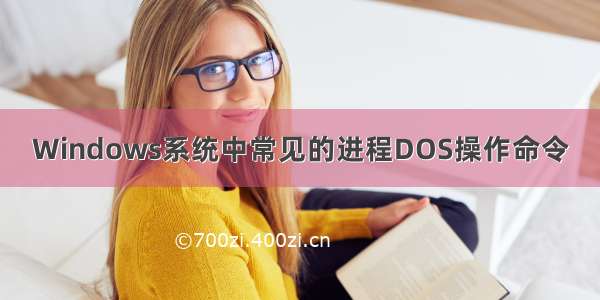 Windows系统中常见的进程DOS操作命令