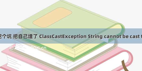 【Flink】数据传输 挖个坑 把自己埋了 ClassCastException String cannot be cast to [LJava.lang.String