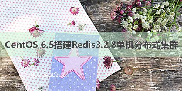 CentOS 6.5搭建Redis3.2.8单机分布式集群