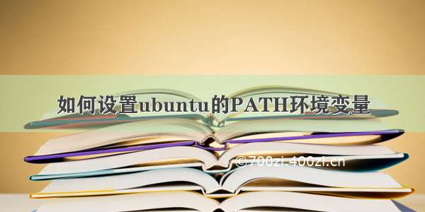 如何设置ubuntu的PATH环境变量