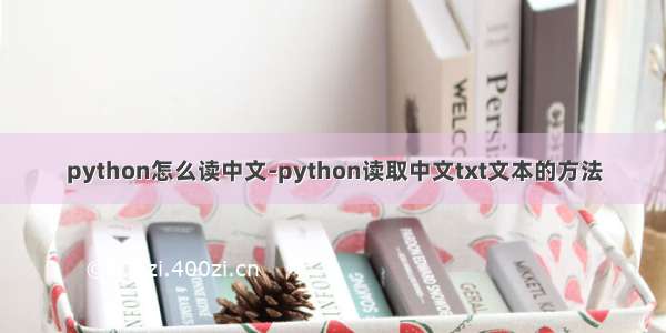 python怎么读中文-python读取中文txt文本的方法