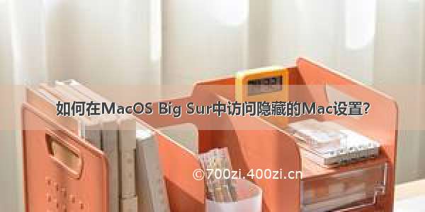 如何在MacOS Big Sur中访问隐藏的Mac设置？