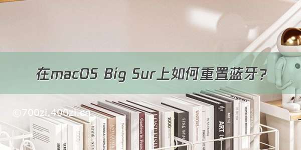 在macOS Big Sur上如何重置蓝牙？