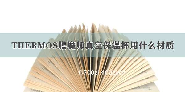 THERMOS膳魔师真空保温杯用什么材质