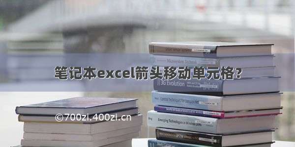 笔记本excel箭头移动单元格？