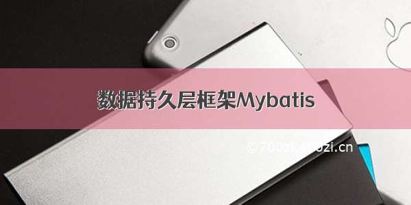 数据持久层框架Mybatis