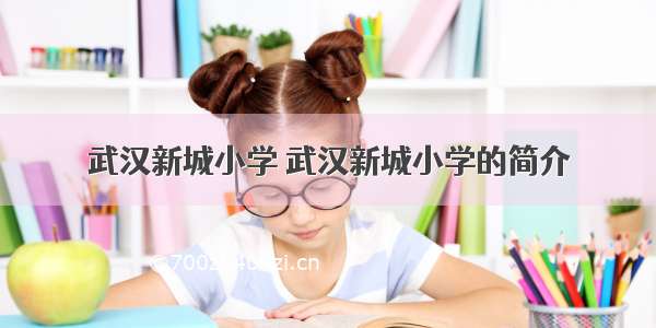 武汉新城小学 武汉新城小学的简介