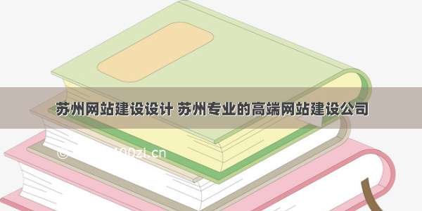 苏州网站建设设计 苏州专业的高端网站建设公司