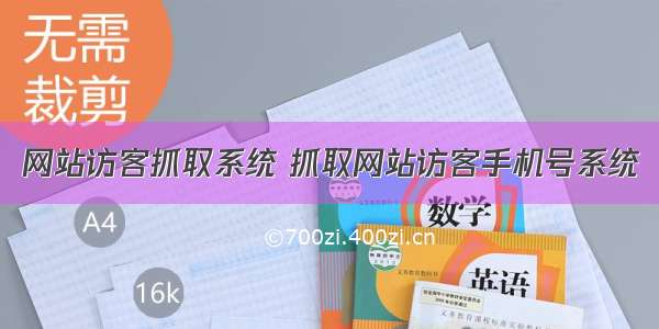 网站访客抓取系统 抓取网站访客手机号系统