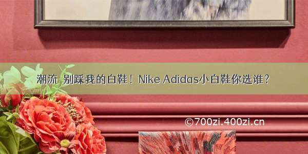 潮流｜别踩我的白鞋！Nike Adidas小白鞋你选谁？