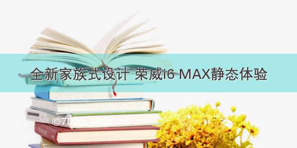 全新家族式设计 荣威i6 MAX静态体验