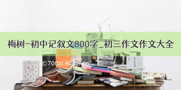 梅树-初中记叙文800字_初三作文作文大全