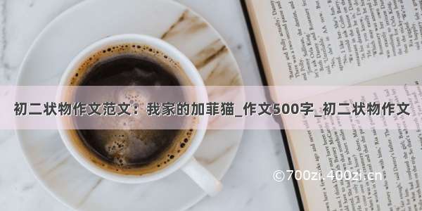 初二状物作文范文：我家的加菲猫_作文500字_初二状物作文