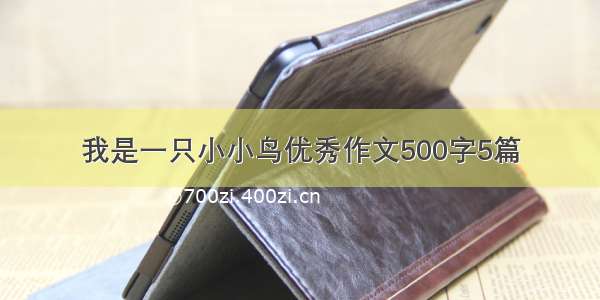 我是一只小小鸟优秀作文500字5篇