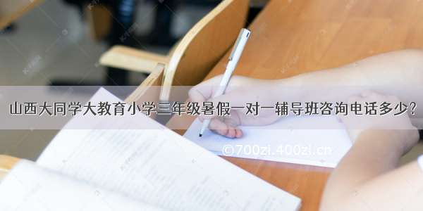 山西大同学大教育小学三年级暑假一对一辅导班咨询电话多少？