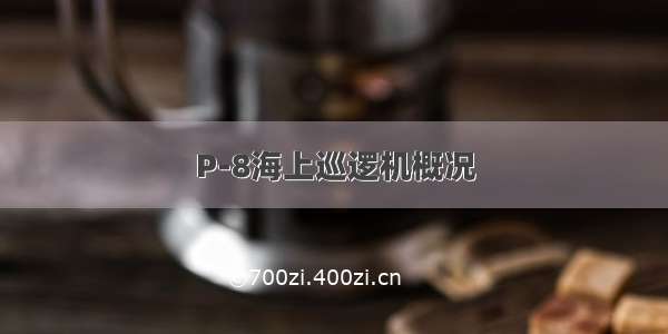 P-8海上巡逻机概况