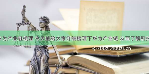 全网最全华为产业链梳理 今天就给大家详细梳理下华为产业链 从而了解科技股的全貌。