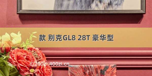 款 别克GL8 28T 豪华型